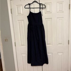 Chic Navy Maxi Dress